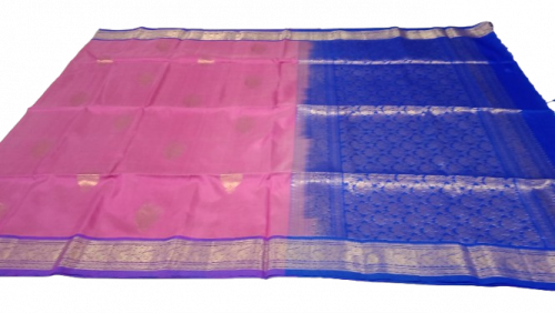 SOFT SILK SAREE WITH BLOUSE